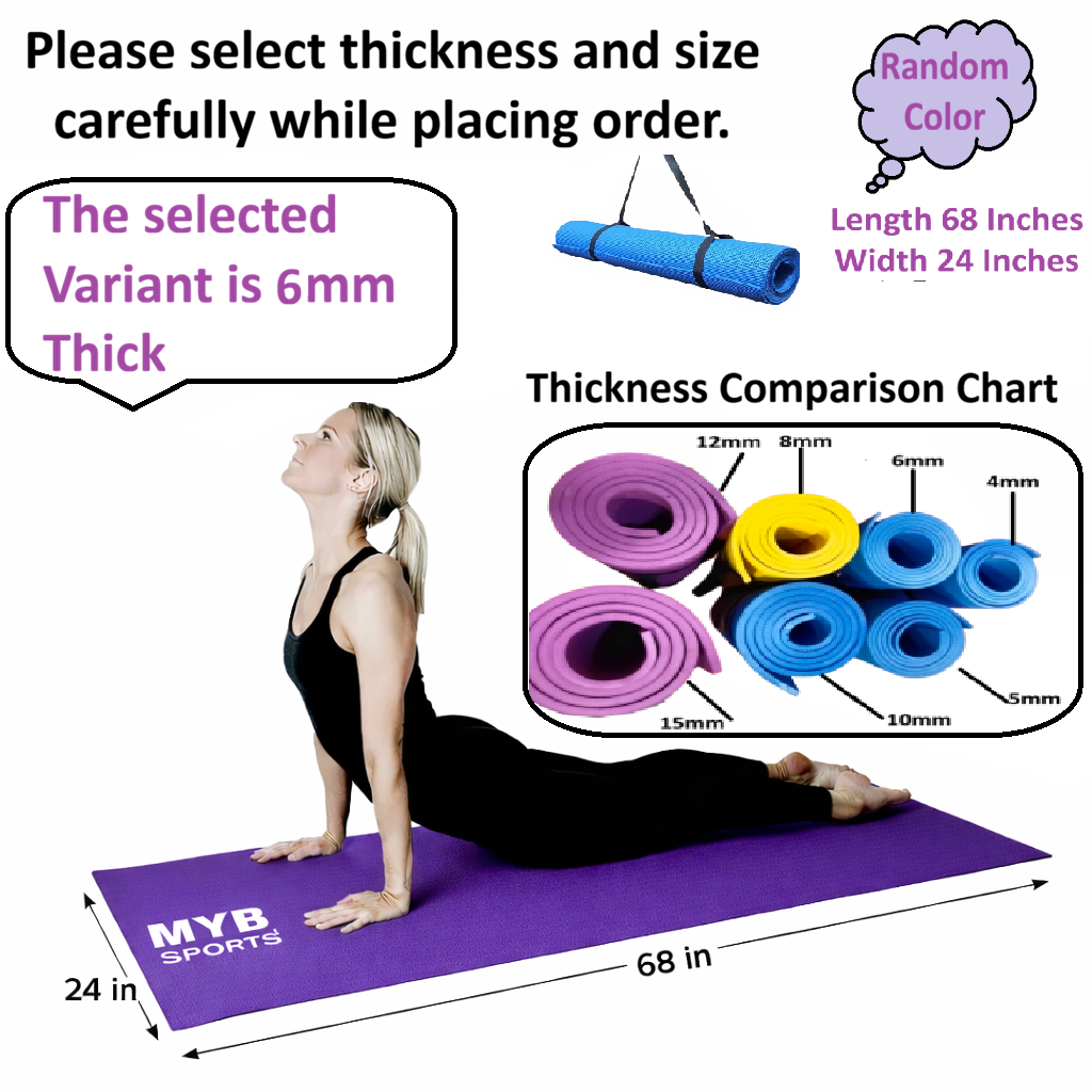 4mm Yoga Mat - Image 5