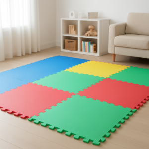 13mm Interlocking Floor Mat Set (4 PCS)
