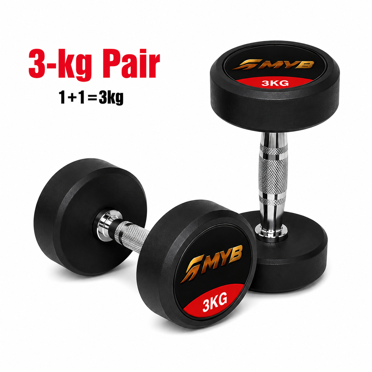 3 KG Dumbbell Pair